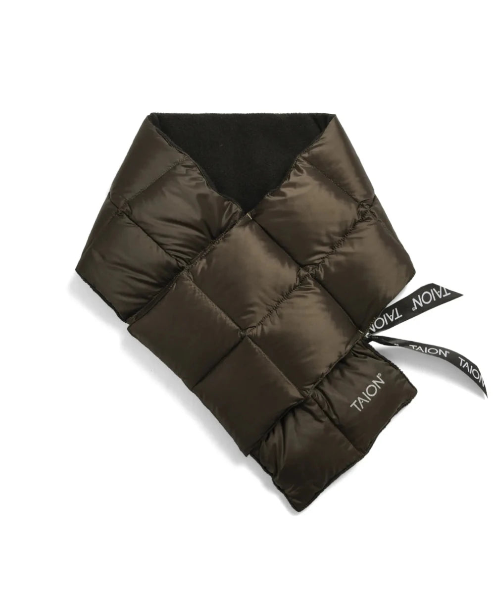 BASIC DOWN SCARF D.CHOCO | TAION