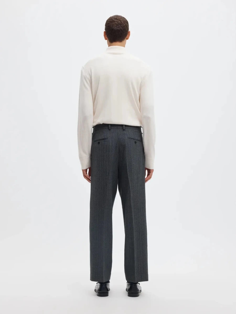 BROOKS WOOL BLEND RELAXED PANT | SELECTED HOMME