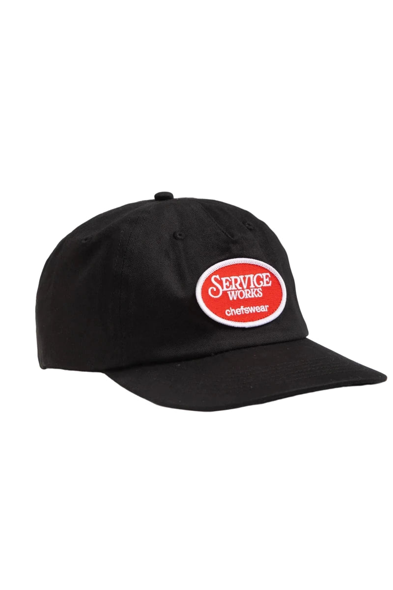 CHEFSWEAR CAP BLACK | SERVICE WORKS