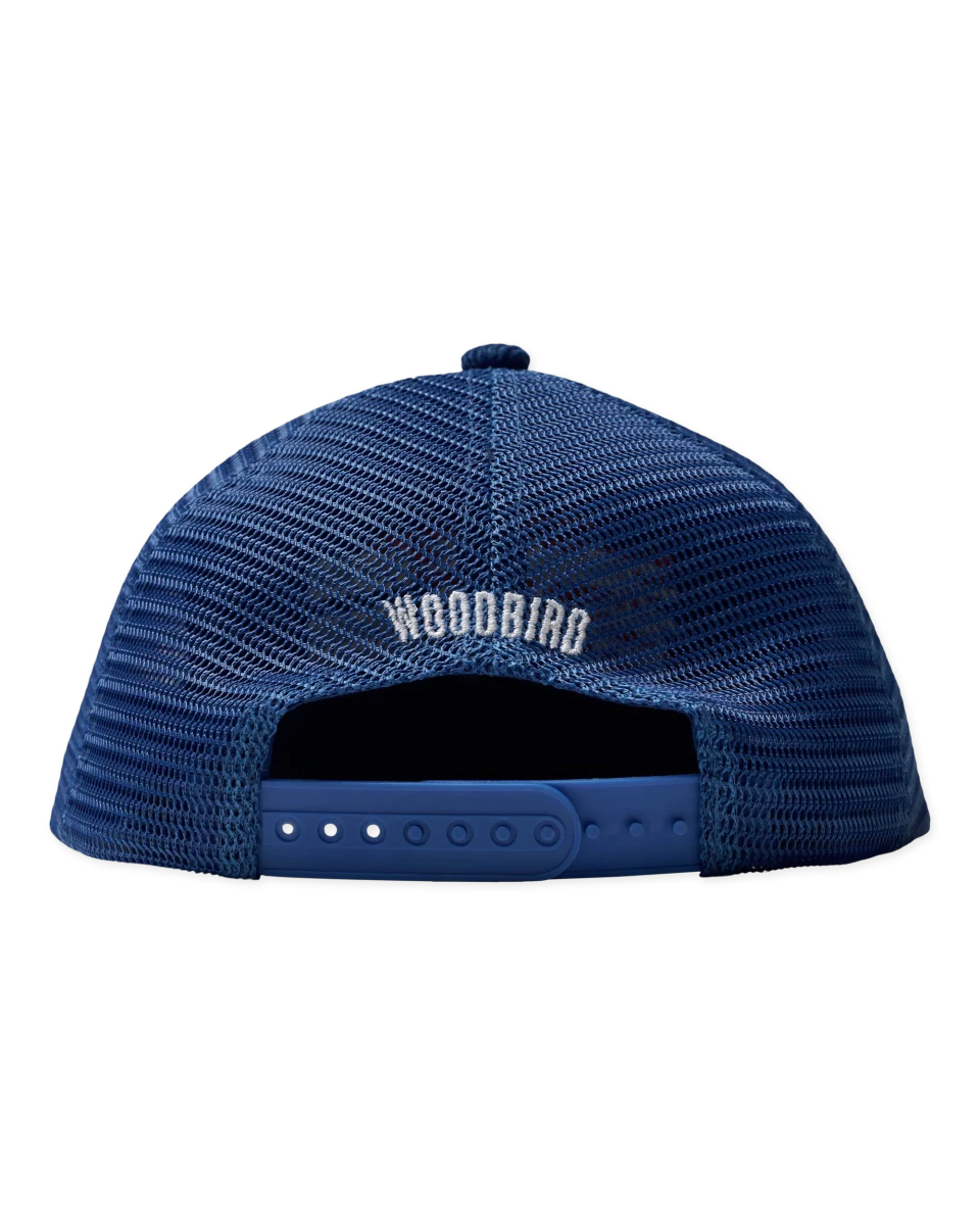 CHUCK TRUCKER HK CAP COBALT BLU | WOODBIRD