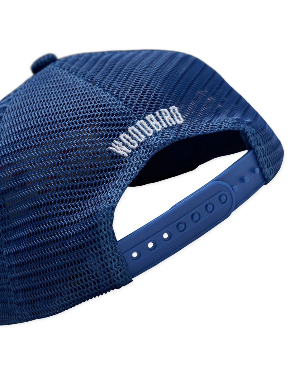 CHUCK TRUCKER HK CAP COBALT BLU | WOODBIRD