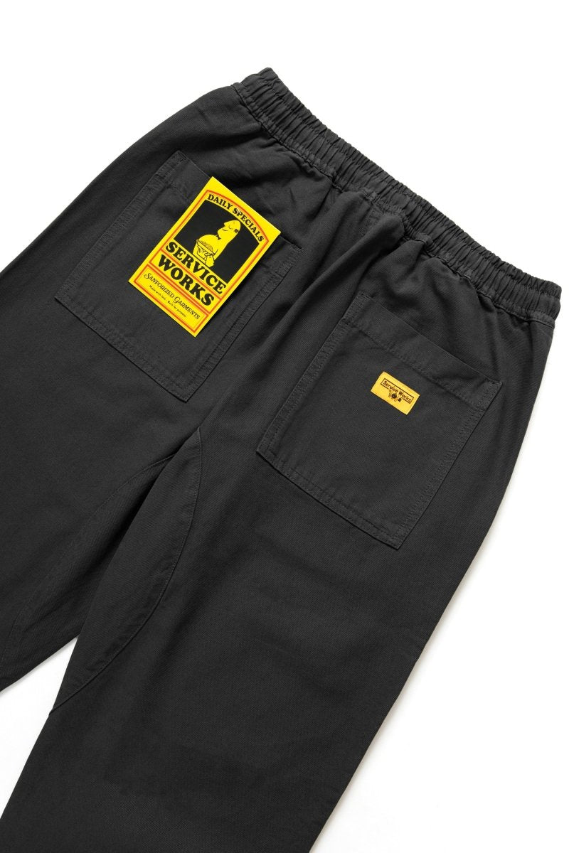 CLASSIC CHEF PANT BLACK | SERVICE WORKS