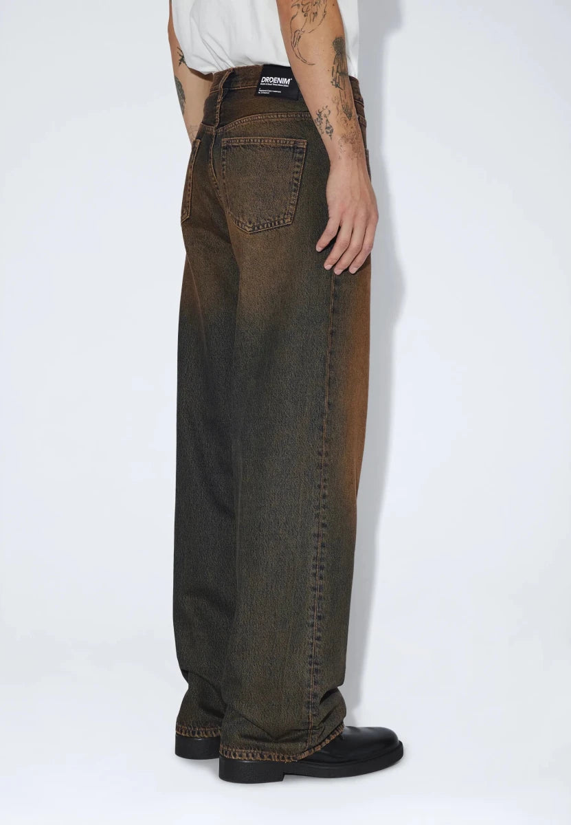 CORMAC BAGGY STREAM DARK GOLDEN | DR DENIM