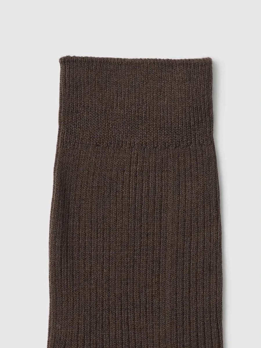 COTTON SOCKS BROWN | SELECTED HOMME