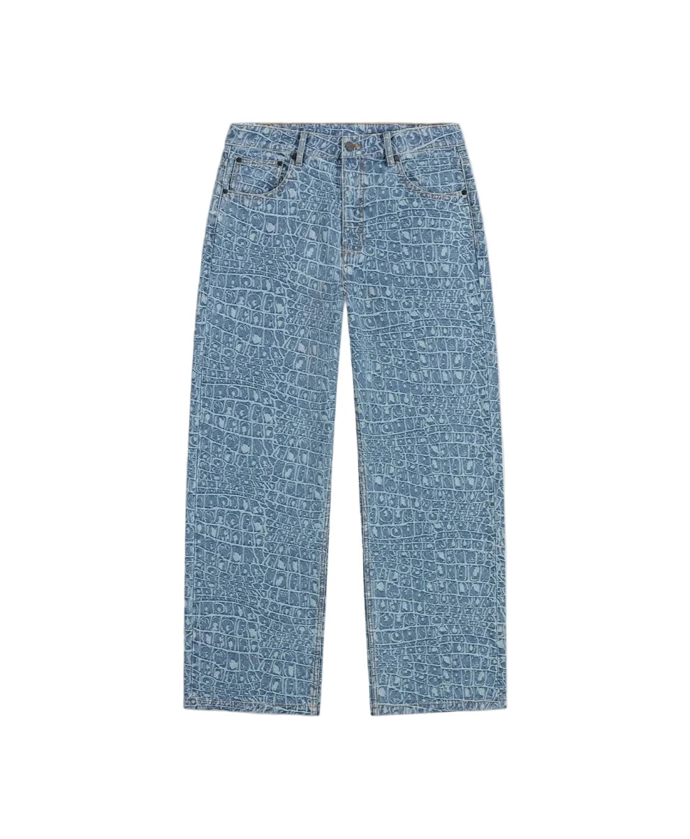 CROC JACQUARD OVERSIZED JEANS | DAILY PAPER