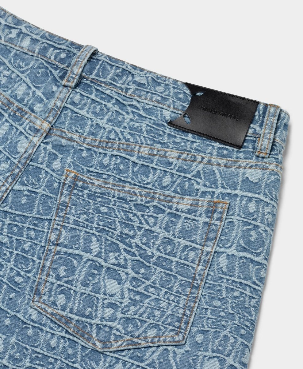 CROC JACQUARD OVERSIZED JEANS | DAILY PAPER