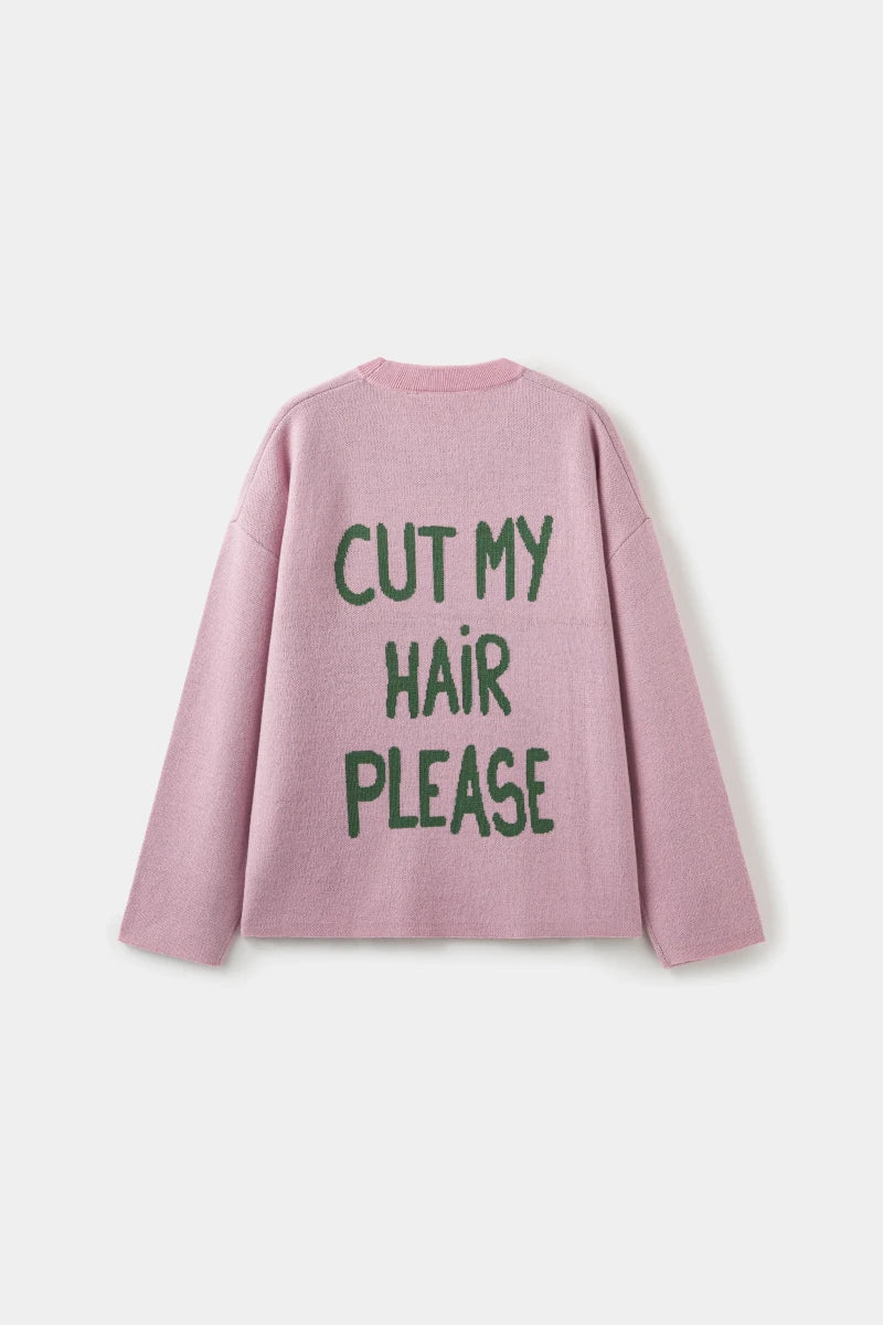 CUT MY HAIR KNIT | SSSTUFFF