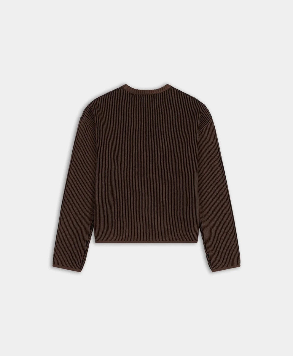 DIAS STACKED RIB KNIT SWEATER | DAILY PAPER
