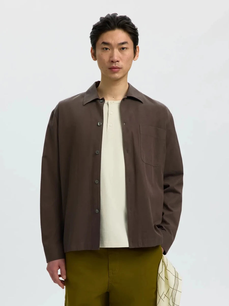 DOMESTIC LIGHT OVERSHIRT | SELECTED HOMME