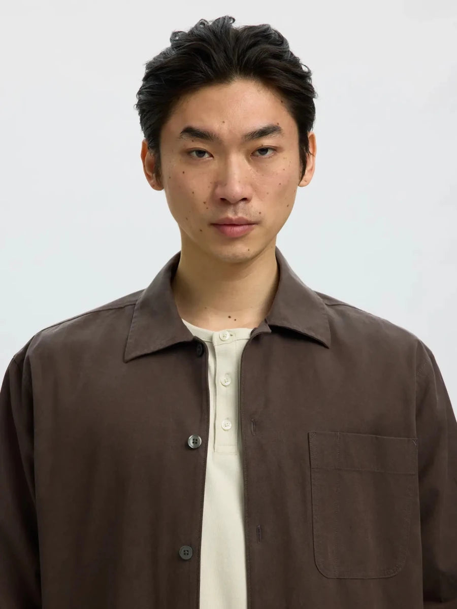 DOMESTIC LIGHT OVERSHIRT | SELECTED HOMME