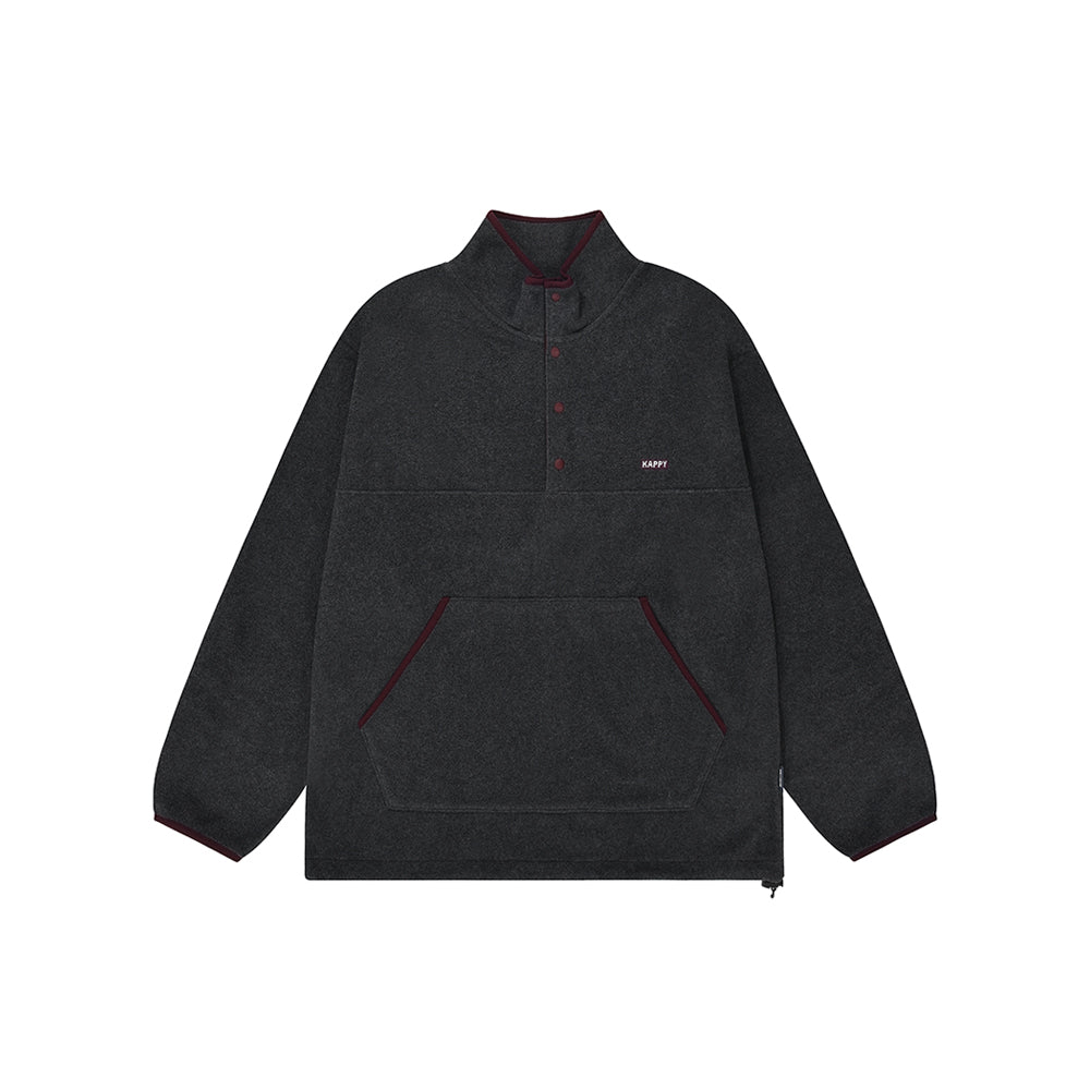 FLEECE BUTTON ANORAK
