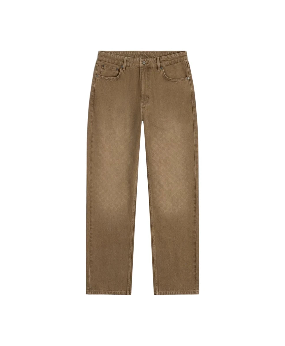 FADED MONOGRAM AMBA JEANS BEIGE | DAILY PAPER