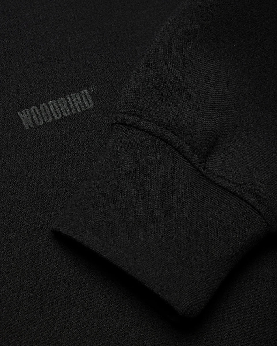 FUKO SCUBA CREW BLACK | WOODBIRD