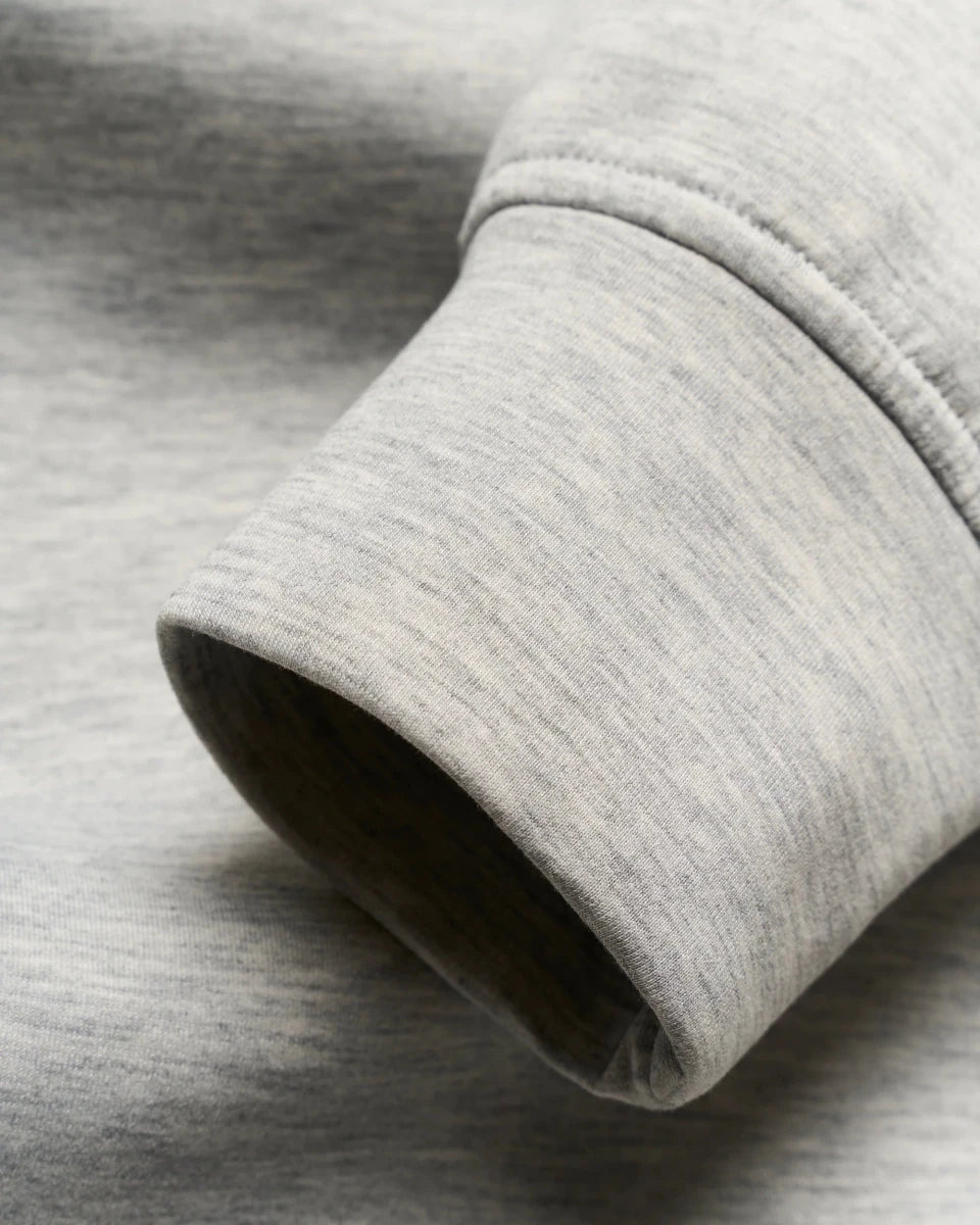 FUKO SCUBA CREW GREY MELANGE | WOODBIRD