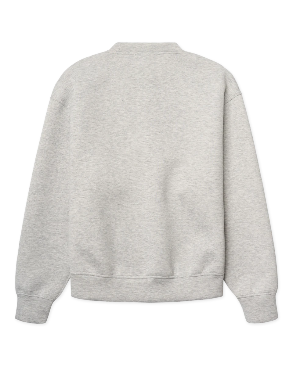 FUKO SCUBA CREW GREY MELANGE | WOODBIRD