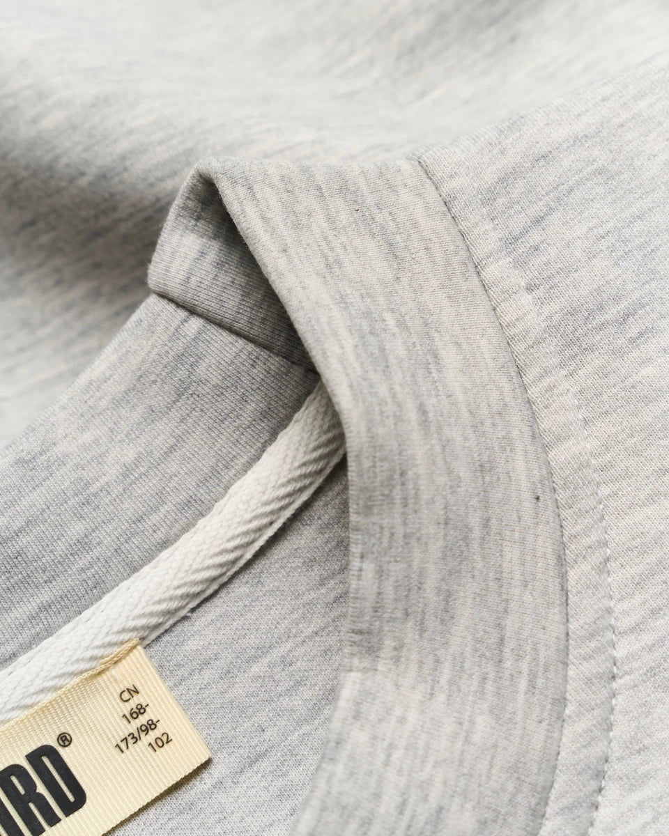 FUKO SCUBA CREW GREY MELANGE | WOODBIRD