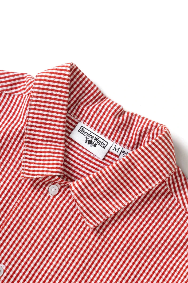 GINGHAM WAITER SHIRT | SERVICE WORKS