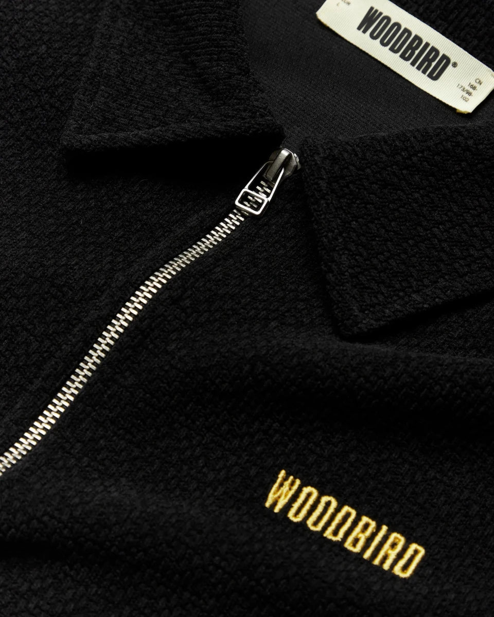 HIRO LS JIU ZIP POLO | WOODBIRD