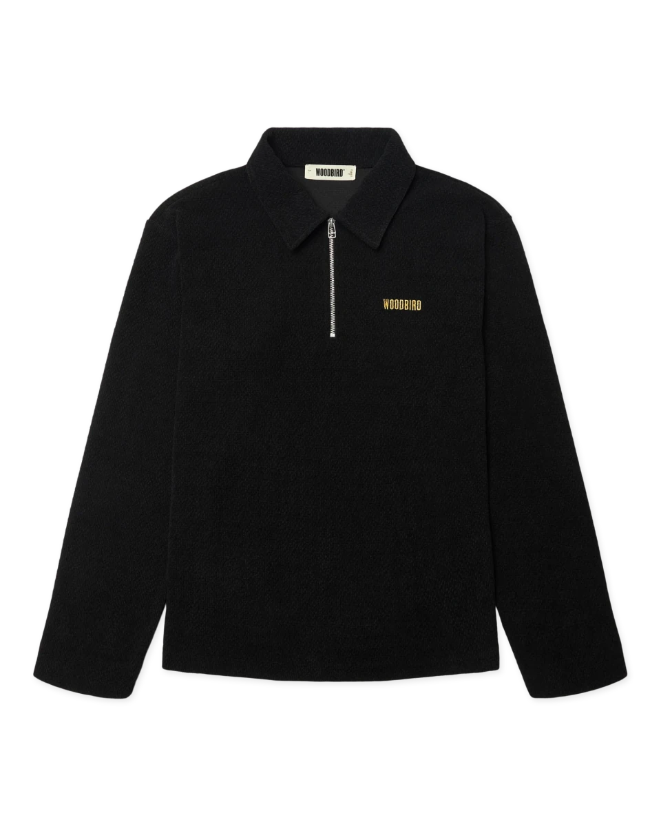 HIRO LS JIU ZIP POLO | WOODBIRD