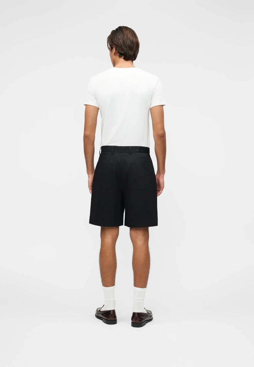 JARI LOOSE SHORTS BLACK | SELECTED HOMME