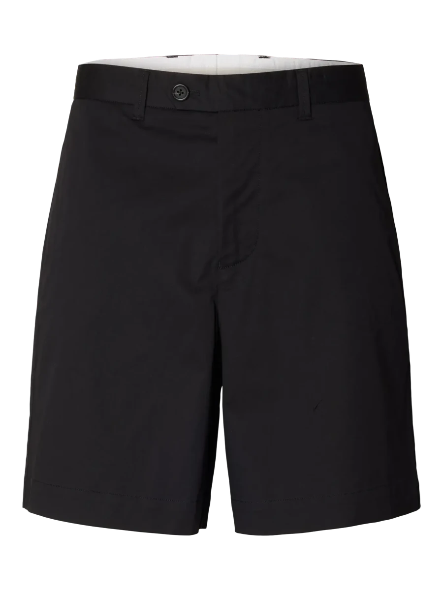 JARI LOOSE SHORTS BLACK | SELECTED HOMME