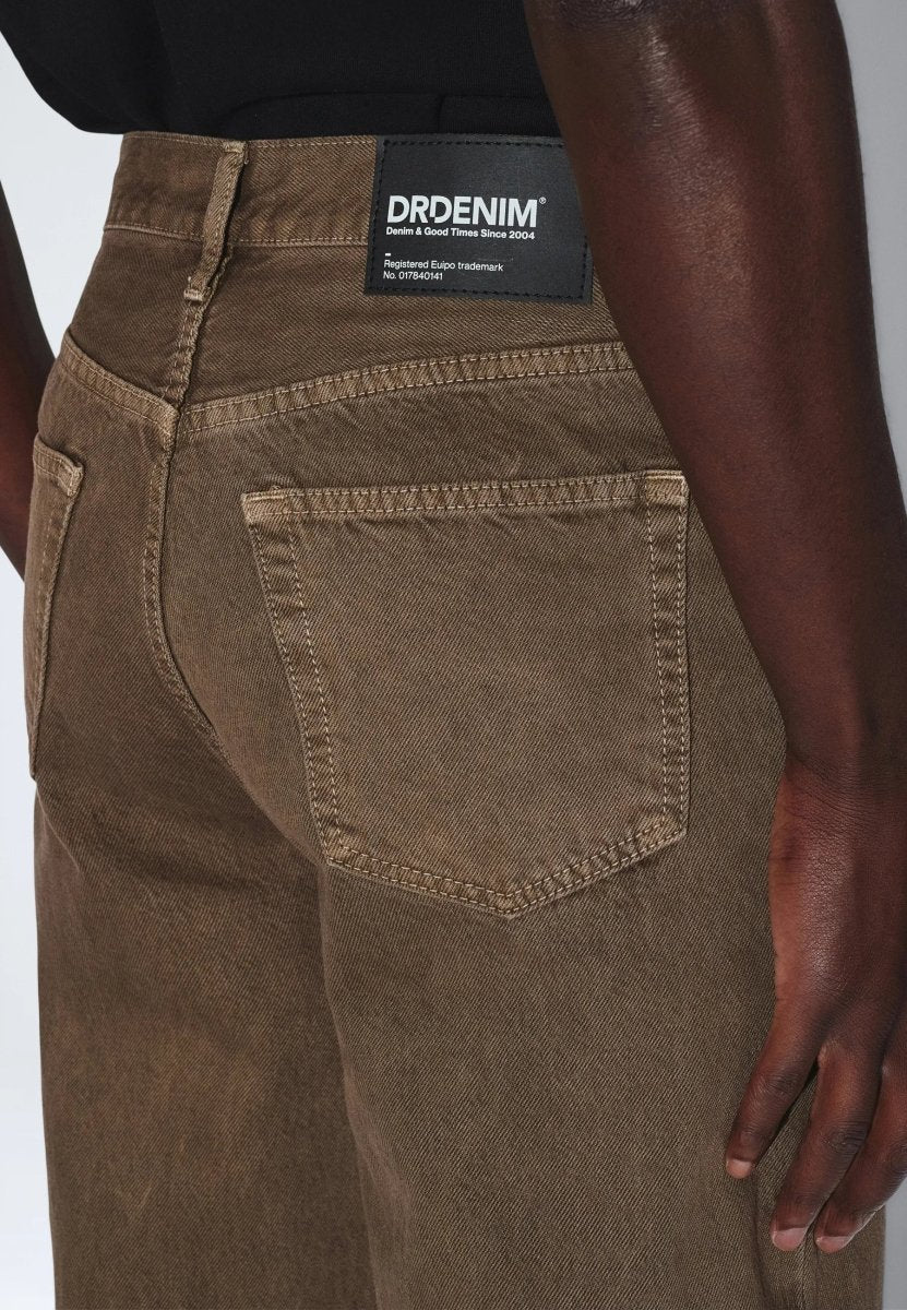 JEANS OMAR RELAXED WASHED OLIVE | DR DENIM