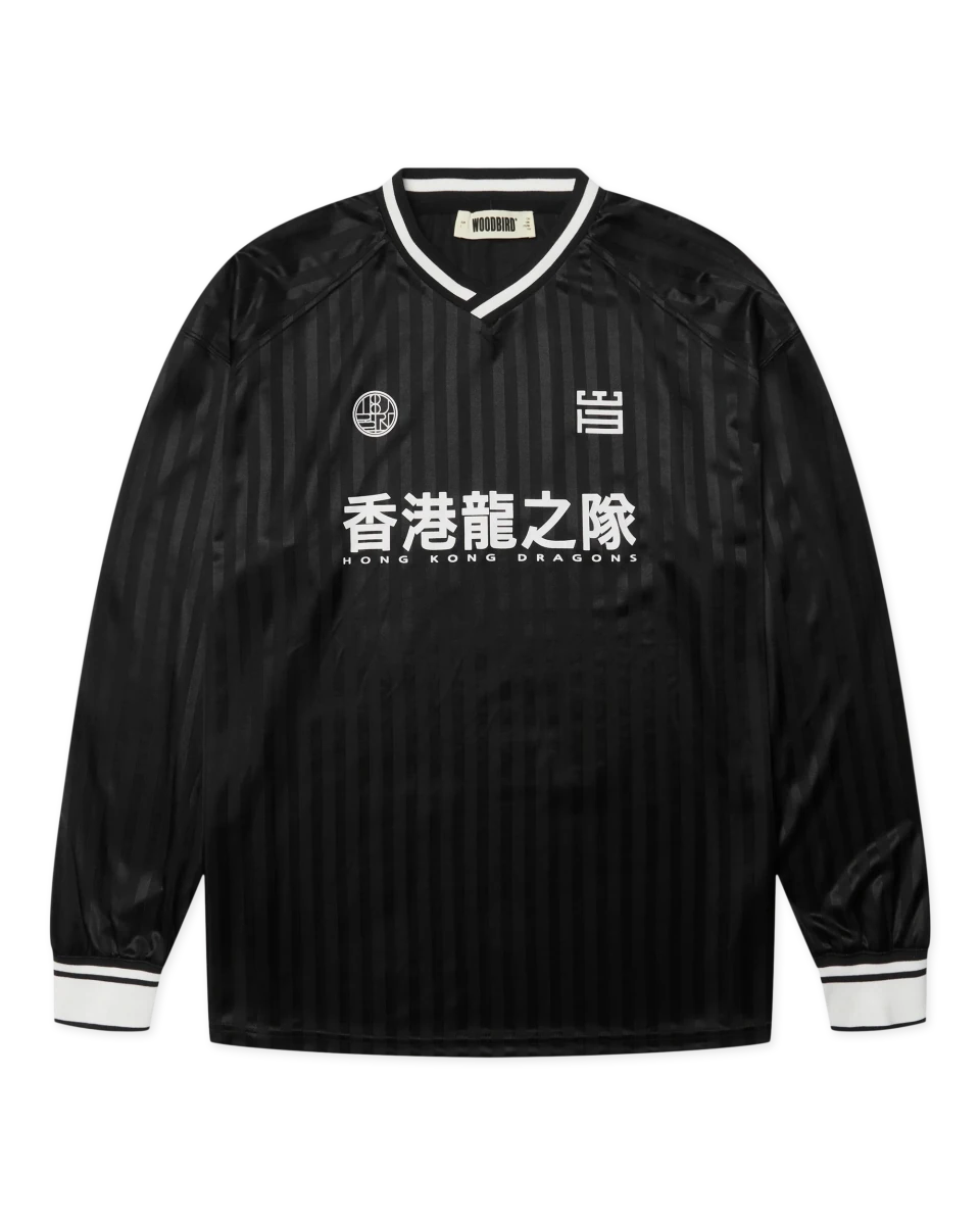 JOE LS CLUB T-SHIRT BLACK | WOODBIRD