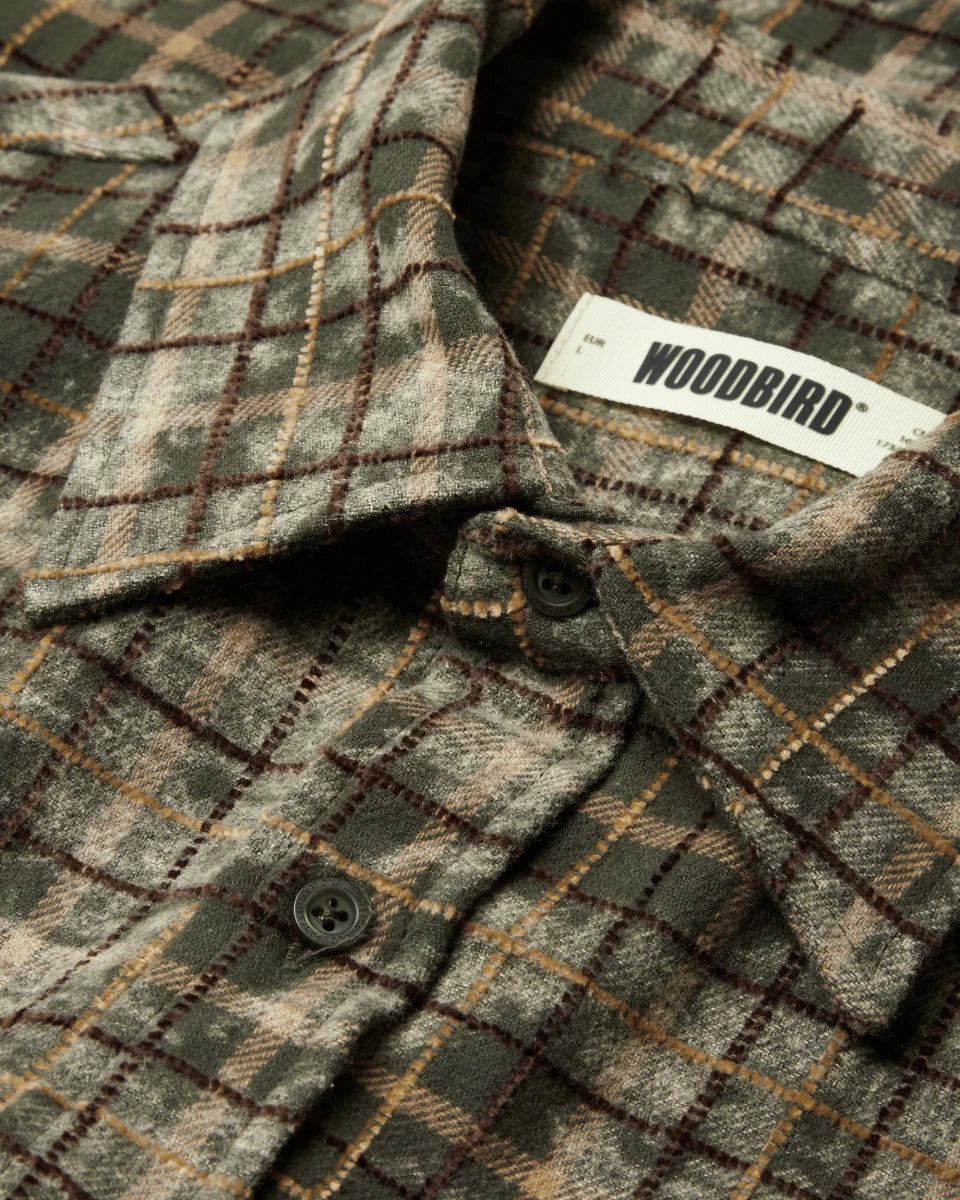 JONG WASH CHECK SHIRT | WOODBIRD