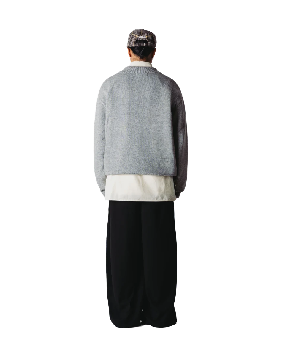 KANG 1/2 ZIP POLO KNIT | WOODBIRD