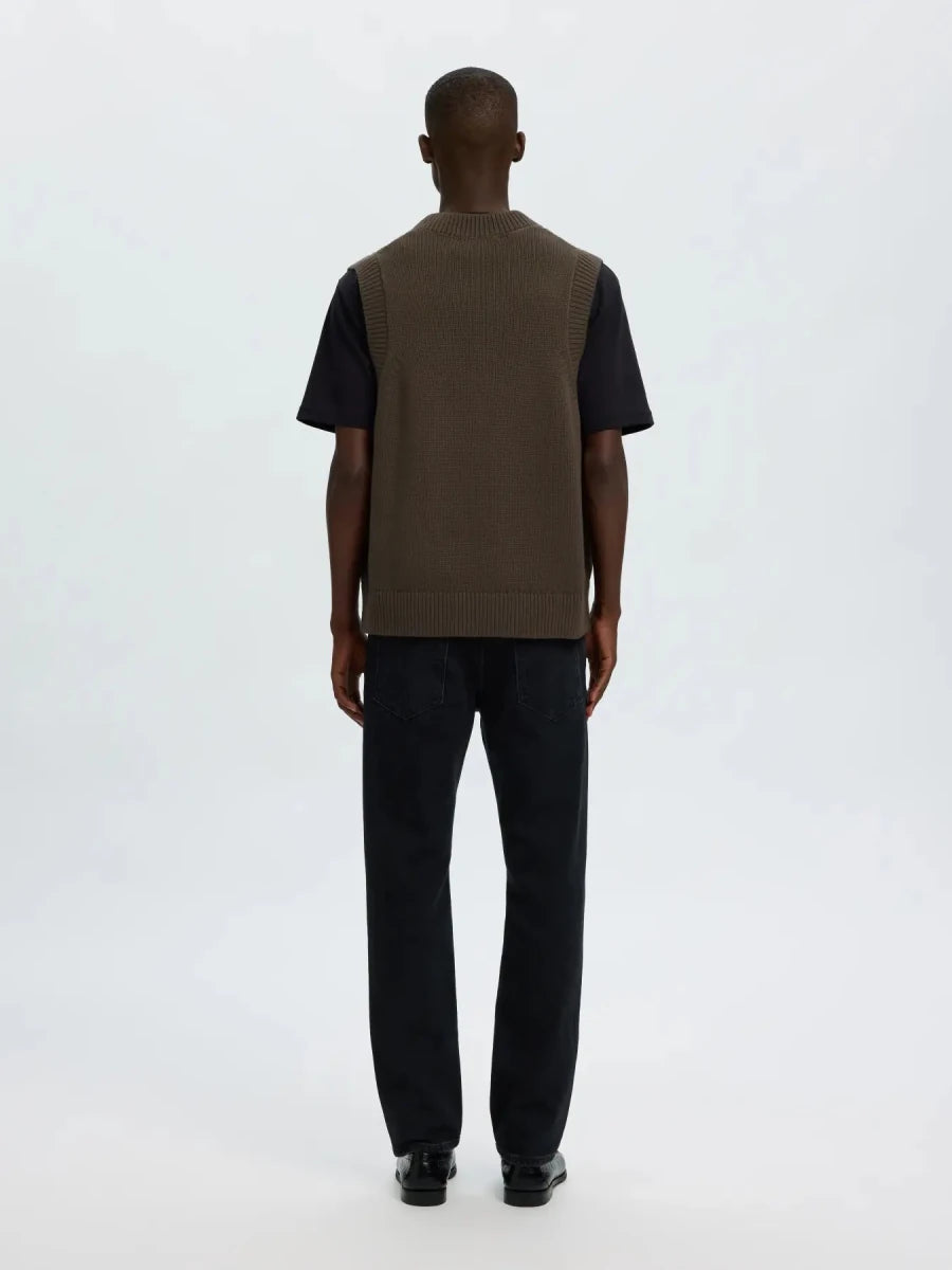 KNIT HEAVY VEST | SELECTED HOMME