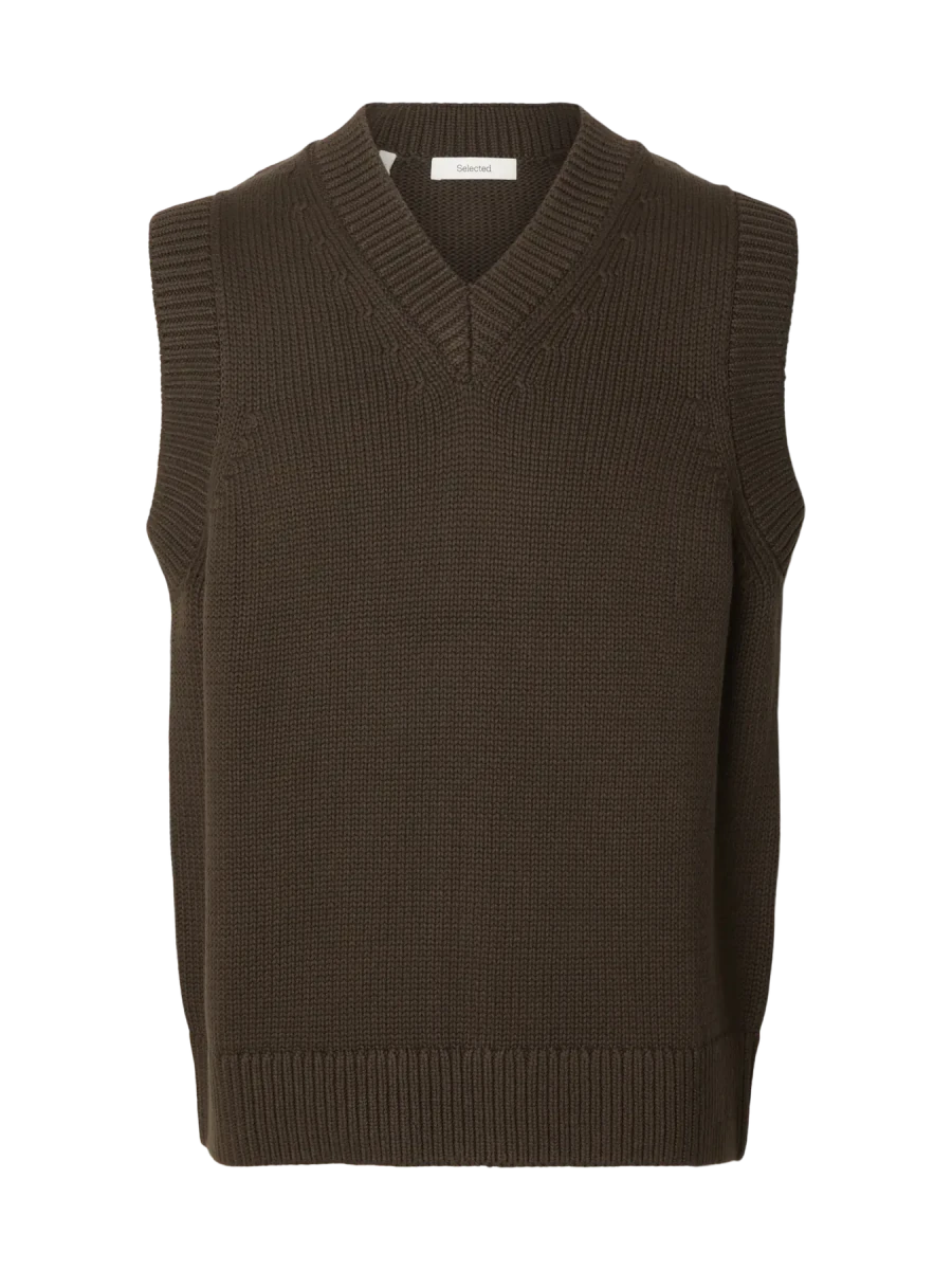 KNIT HEAVY VEST | SELECTED HOMME