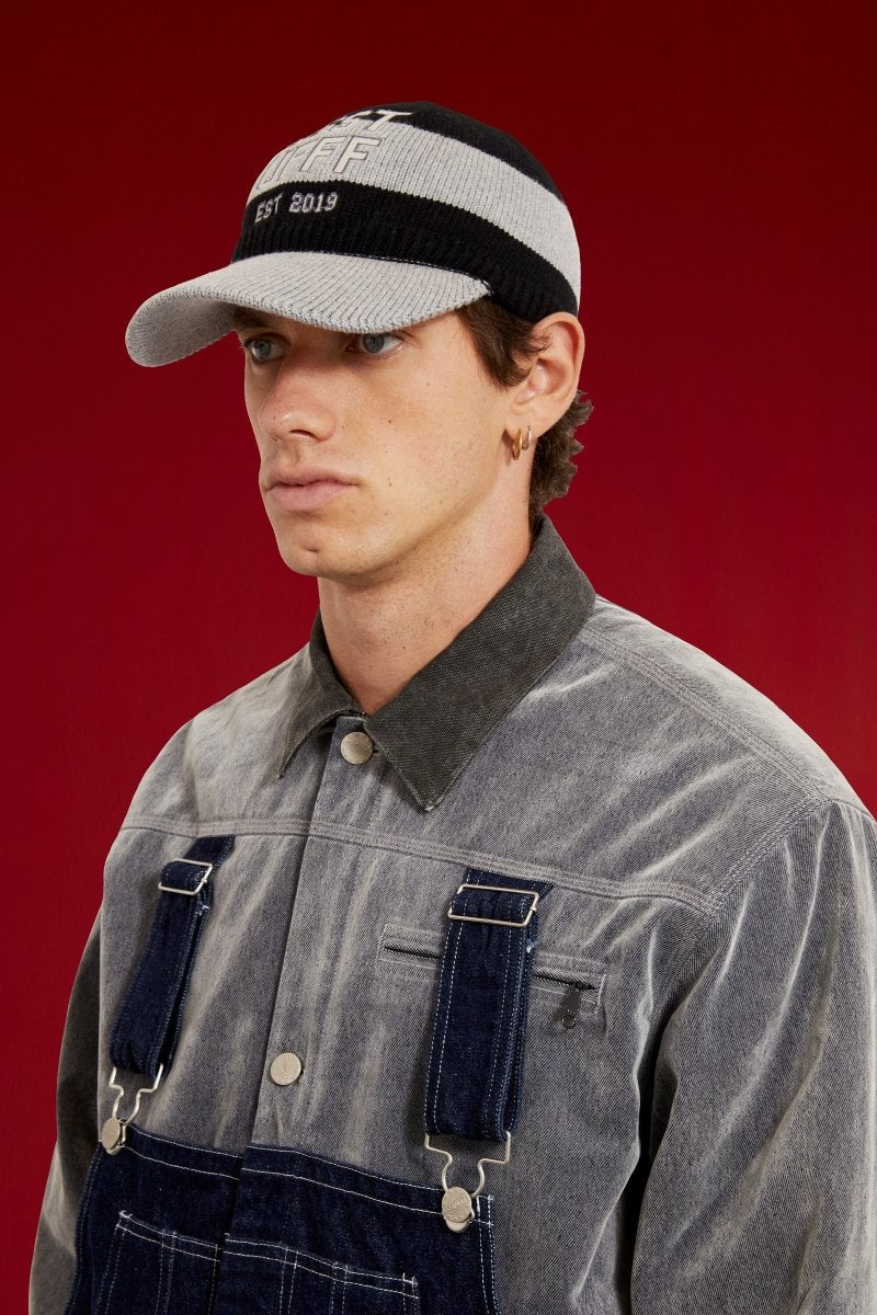 KNITTED CAP GREY | SSSTUFFF