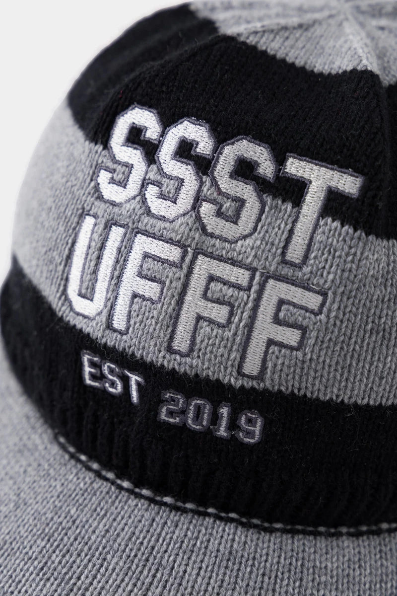 KNITTED CAP GREY | SSSTUFFF
