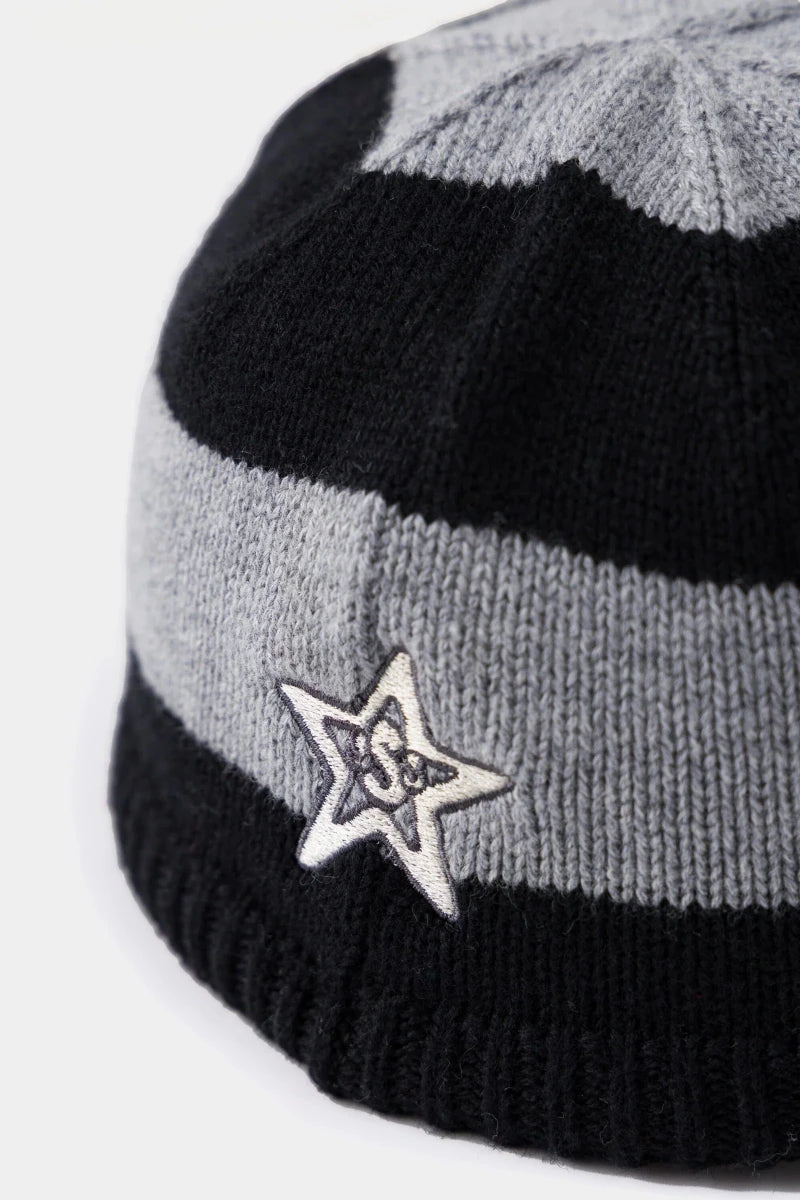 KNITTED CAP GREY | SSSTUFFF