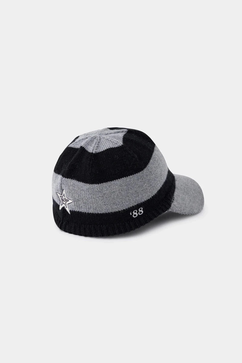 KNITTED CAP GREY | SSSTUFFF