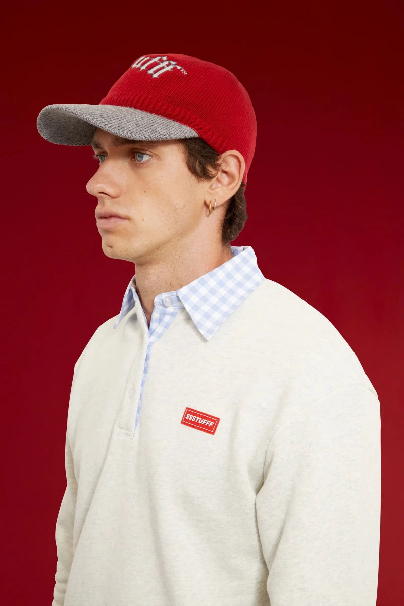 KNITTED CAP RED | SSSTUFFF