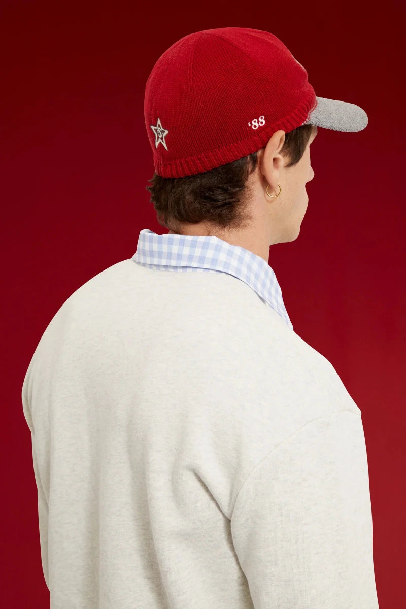 KNITTED CAP RED | SSSTUFFF