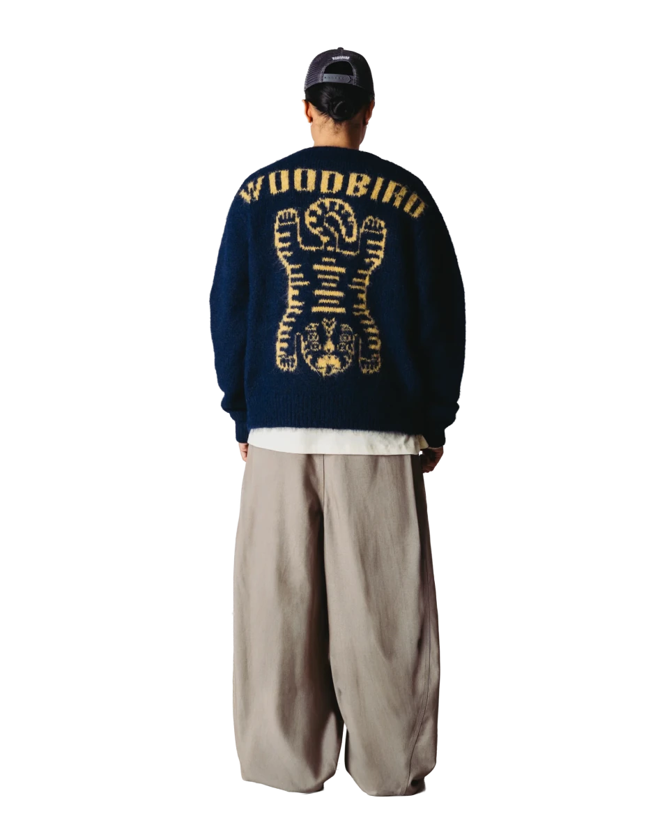 KOON ZIP TIGER CARDIGAN | WOODBIRD