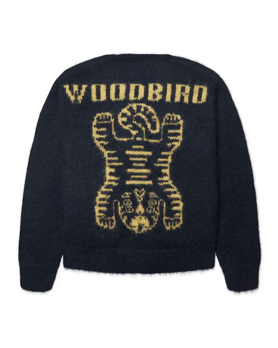 KOON ZIP TIGER CARDIGAN | WOODBIRD