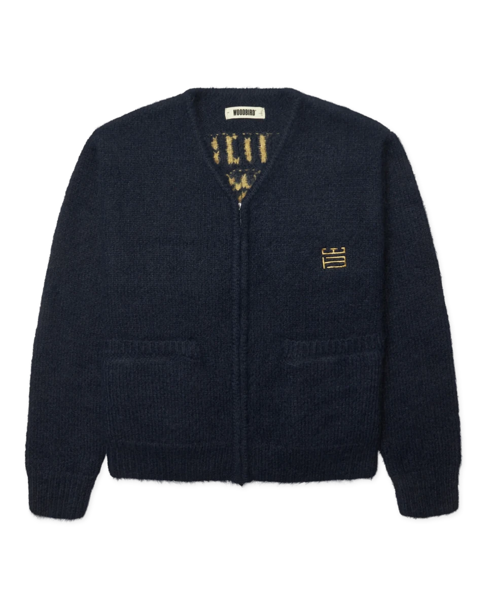 KOON ZIP TIGER CARDIGAN | WOODBIRD