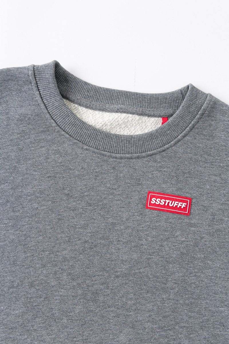 LAYERED CAMO CREWNECK | SSSTUFFF