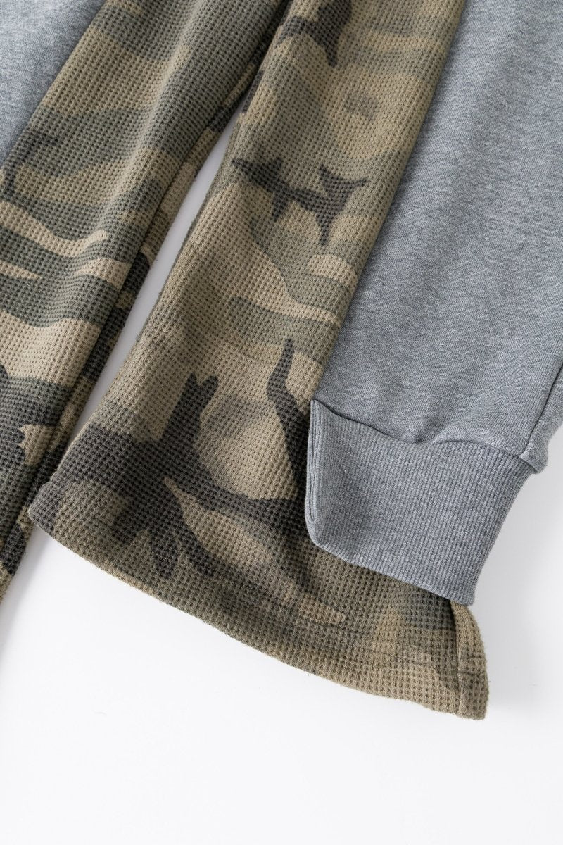 LAYERED CAMO PANTS | SSSTUFFF