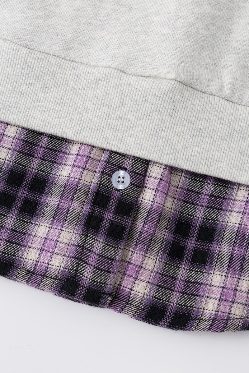 LAYERED SHIRT CREWNECK | SSSTUFFF
