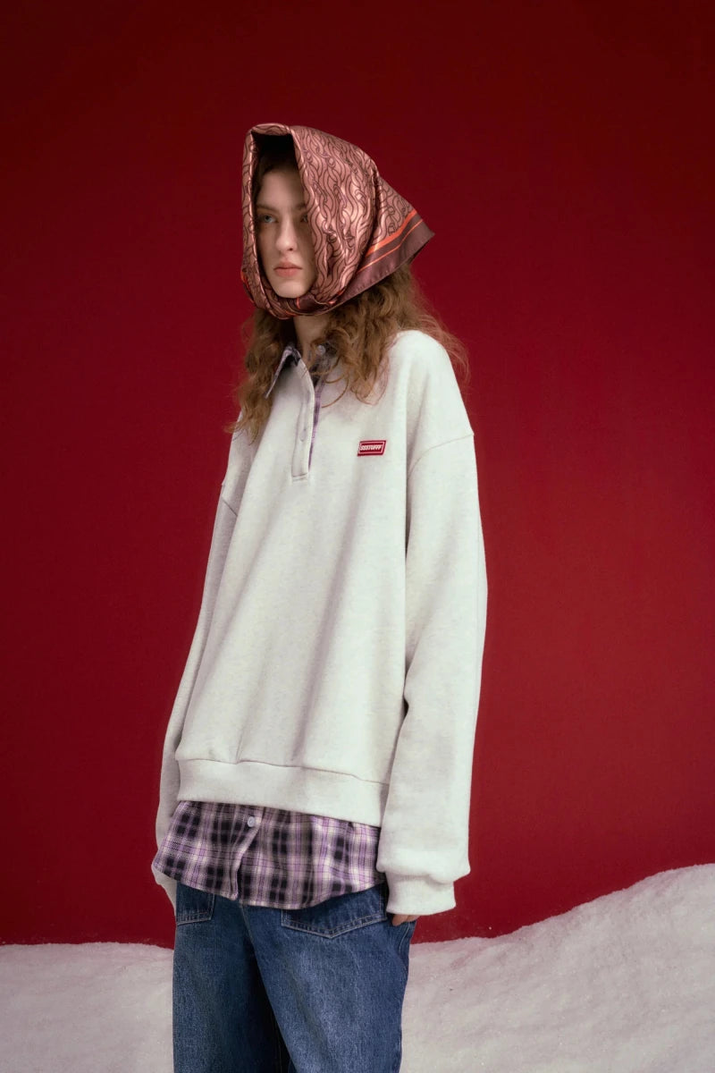 LAYERED SHIRT CREWNECK | SSSTUFFF