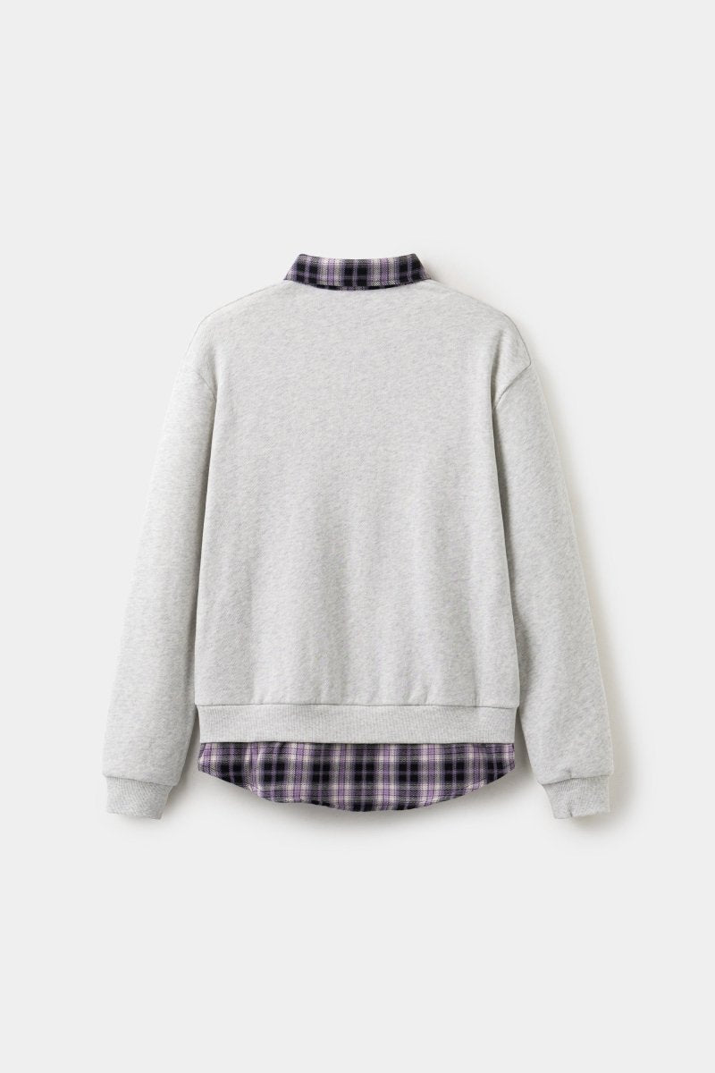 LAYERED SHIRT CREWNECK | SSSTUFFF