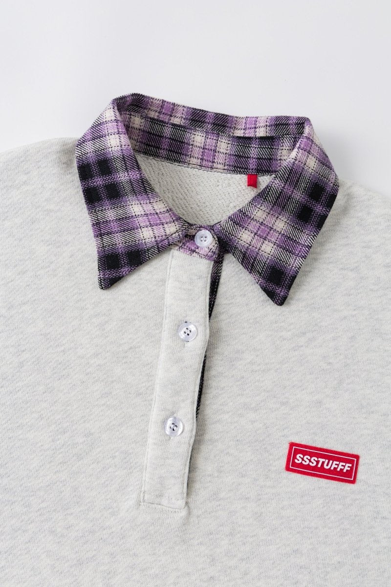 LAYERED SHIRT CREWNECK | SSSTUFFF