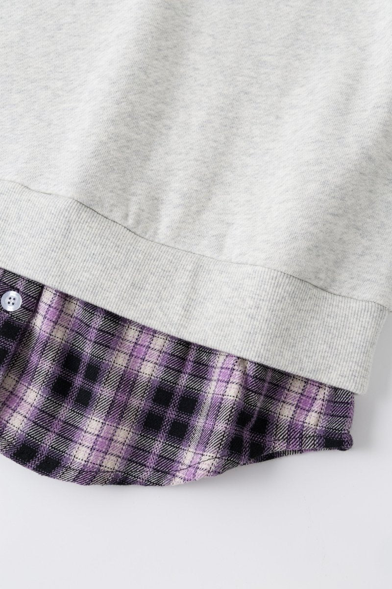 LAYERED SHIRT CREWNECK | SSSTUFFF