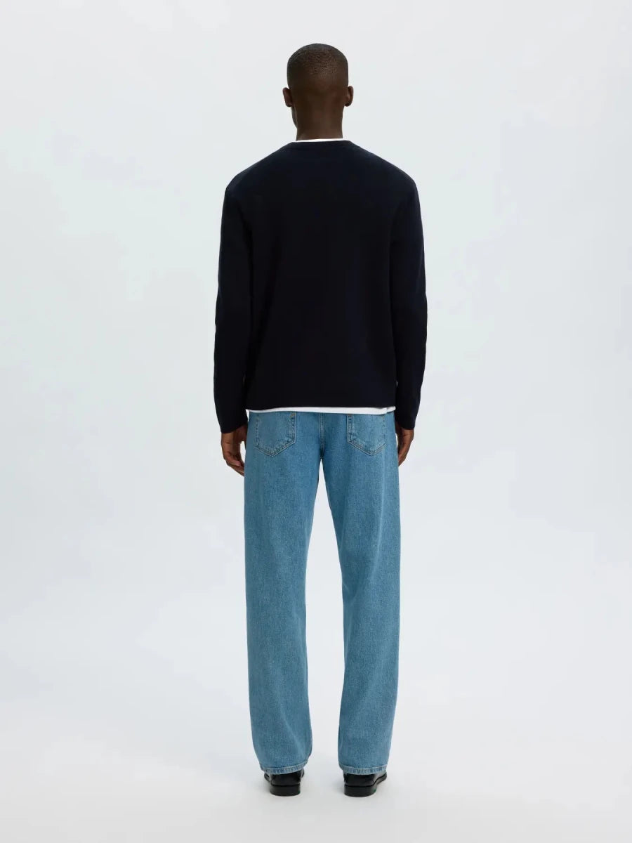 LIGHT LS KNIT CREW NECK | SELECTED HOMME