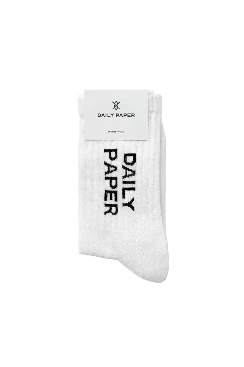 LOGOTYPE SOCKS WHITE | DAILY PAPER
