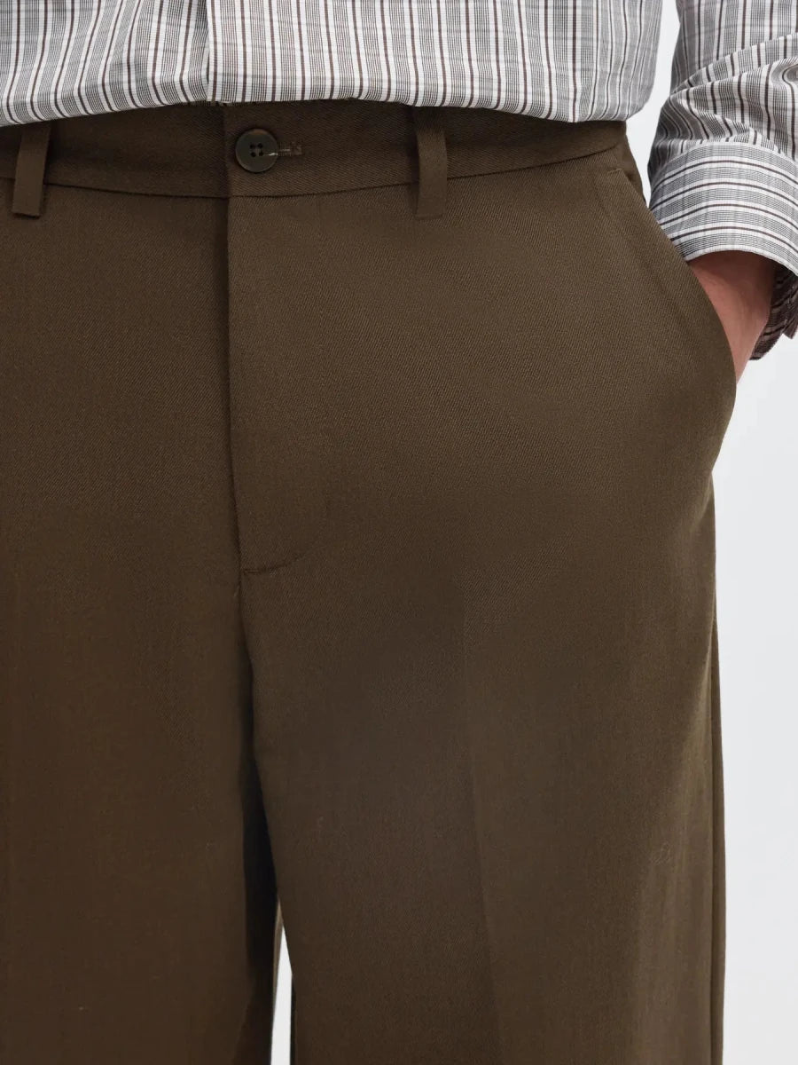 LOOSE LUKE WOOL BLEND PANT SLM220 | SELECTED HOMME